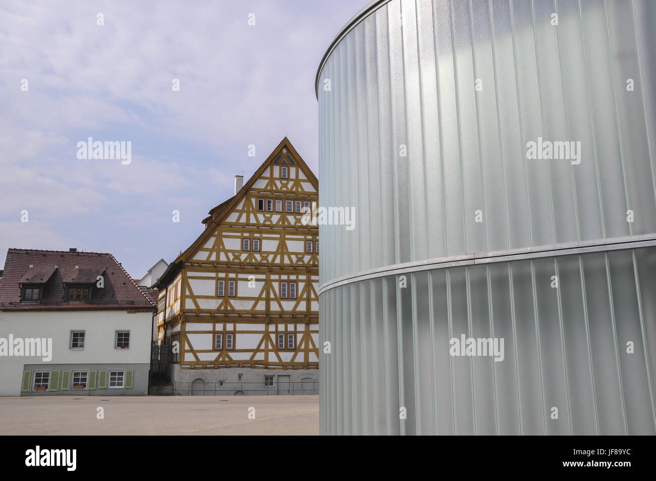Maison Half-Timbering à Waiblingen, Allemagne Banque D'Images