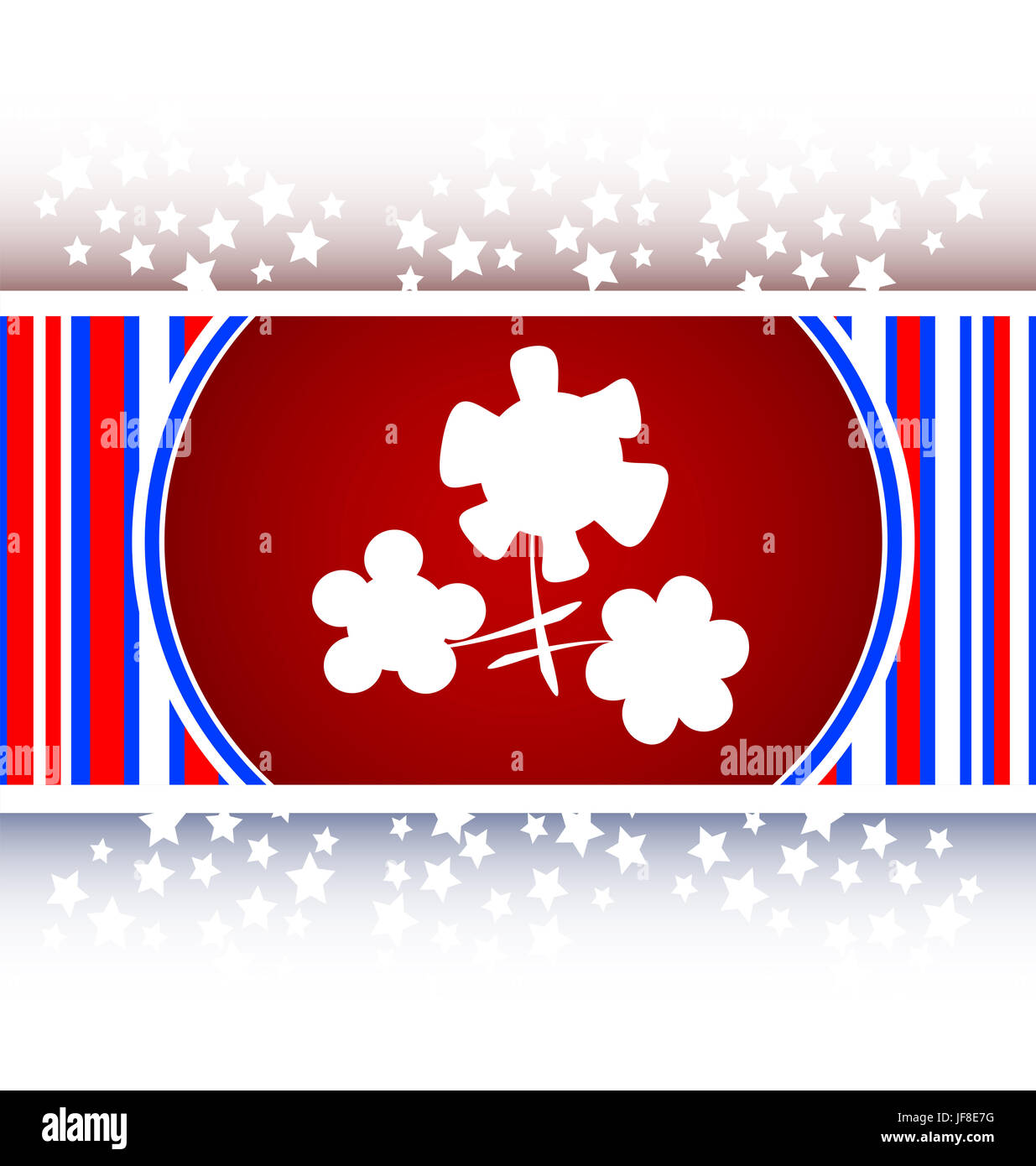 Web App fleur bouton icône brillant Banque D'Images