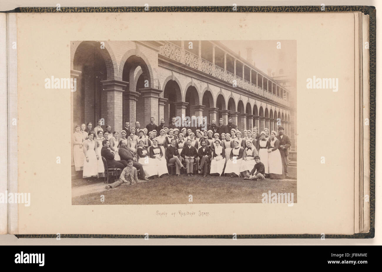 Groupe de personnel résident, Prince Alfred Hospital album photo 34454426281 o Banque D'Images