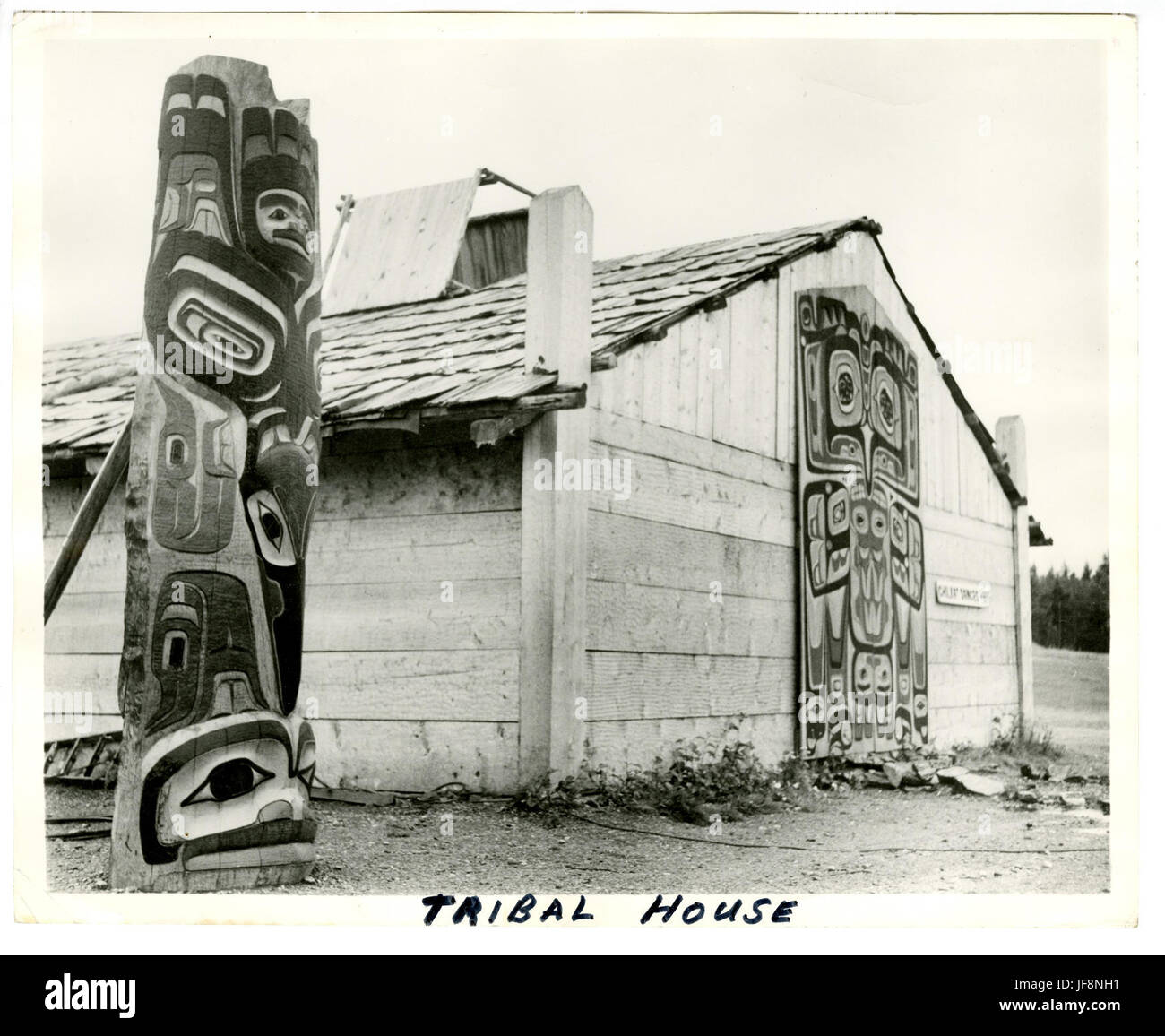 Alaskan Indian Art Workshop Port Chilkoot, Alaska, page 33 Banque D'Images