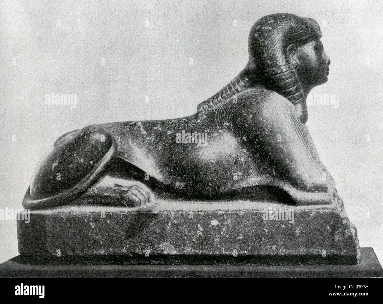 Sphinx de la Reine - peut-être Hatscheput. (1507-1458 av. J.-C.) - cinquième pharaon de la xviiie dynastie d'Egypte. Banque D'Images