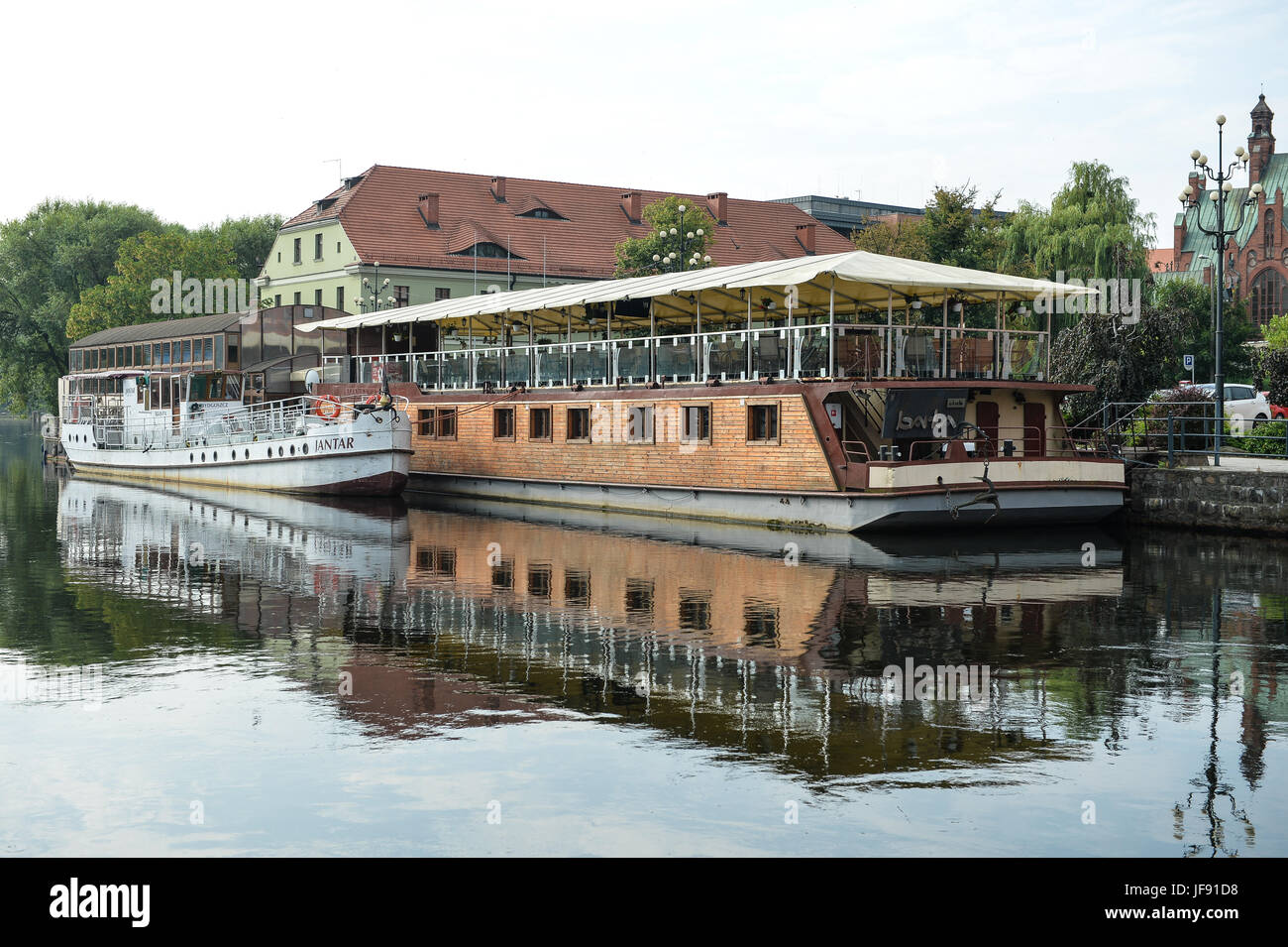 Vues générales de la ville polonaise de Bydgoszcz en Pologne où le monde de l'IAAF 2016 U20 Championnats. Banque D'Images