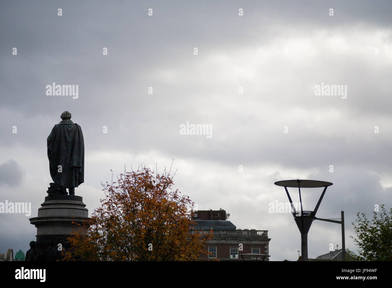 Daniel O'Connell monument 'sur O'Connell Street, Dublin, Irlande Banque D'Images