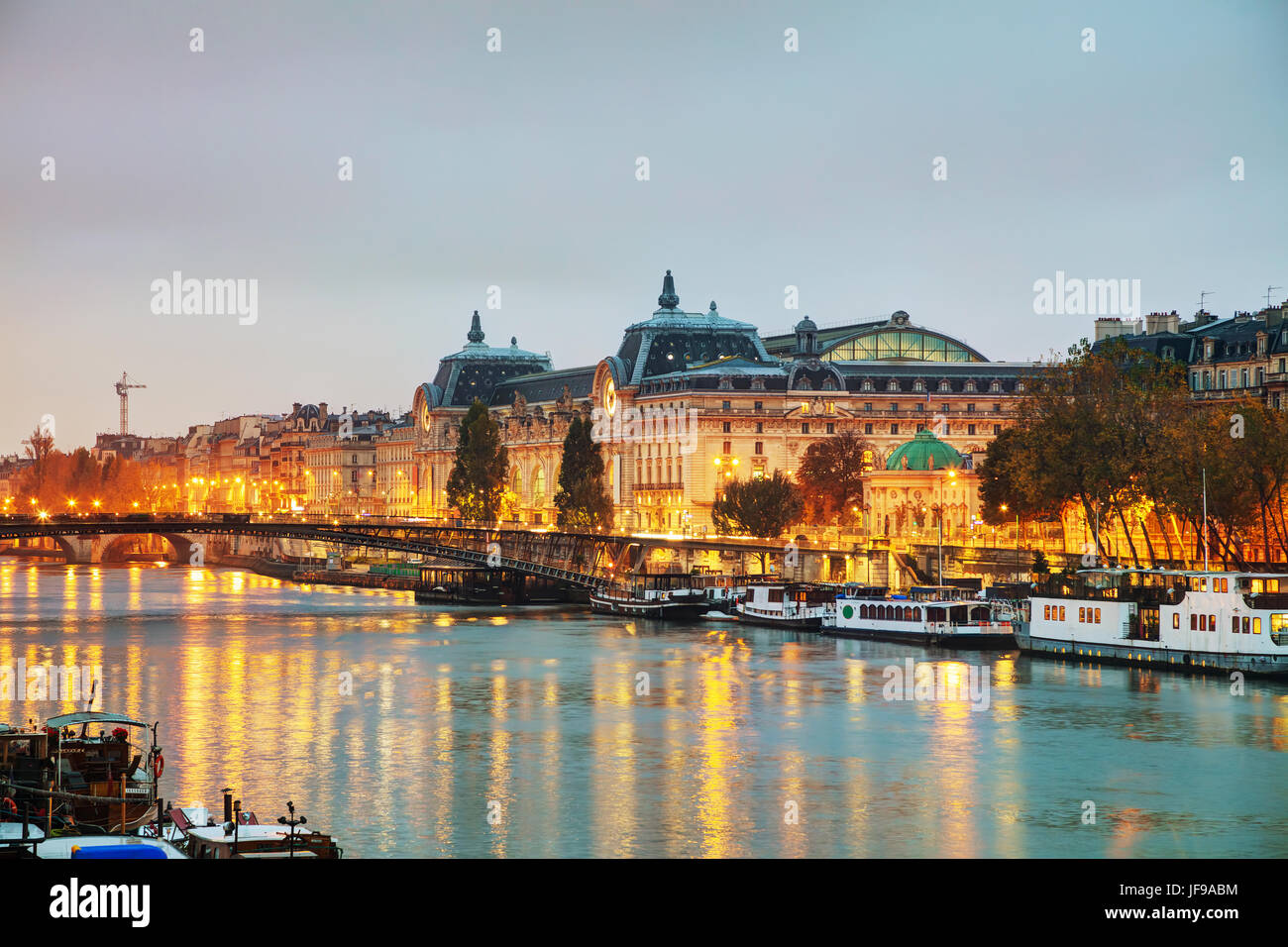 Bâtiment Du Musée D'Orsay à Paris, France Banque D'Images