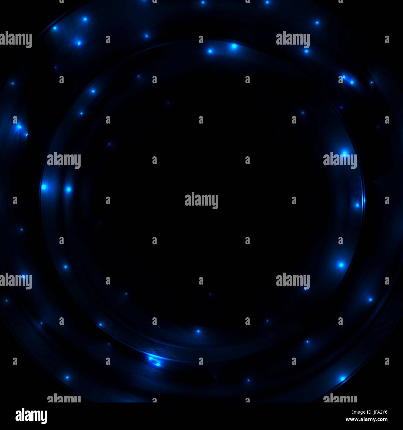 Fond d'étincelles brillantes bleu foncé Banque D'Images