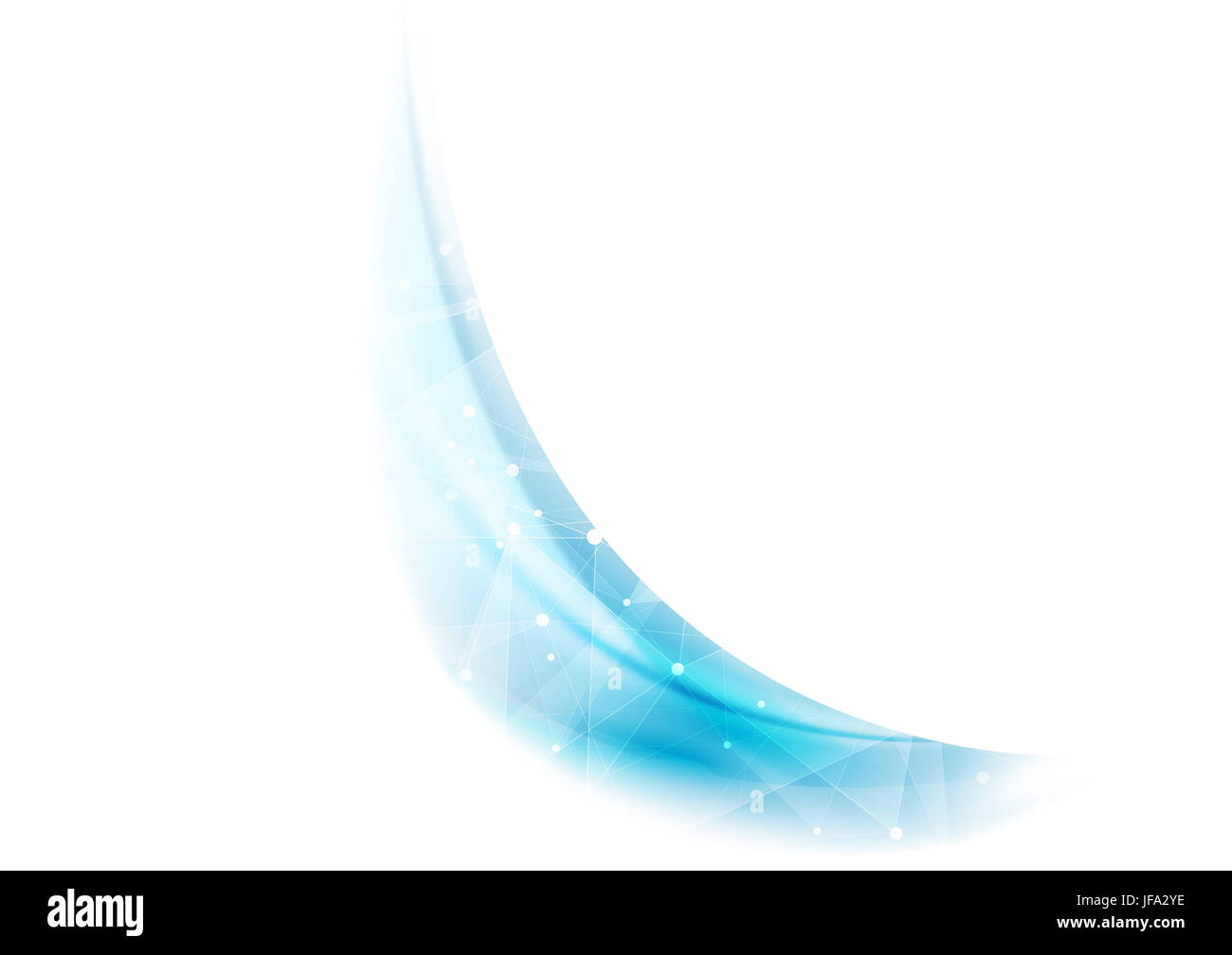 Fond ondulé bleu à faible structure poly Banque D'Images