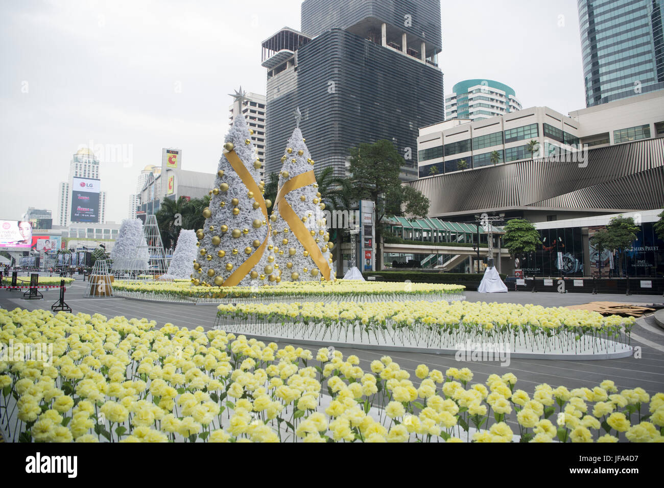 Thaïlande Bangkok NOËL PRATUNAM Banque D'Images