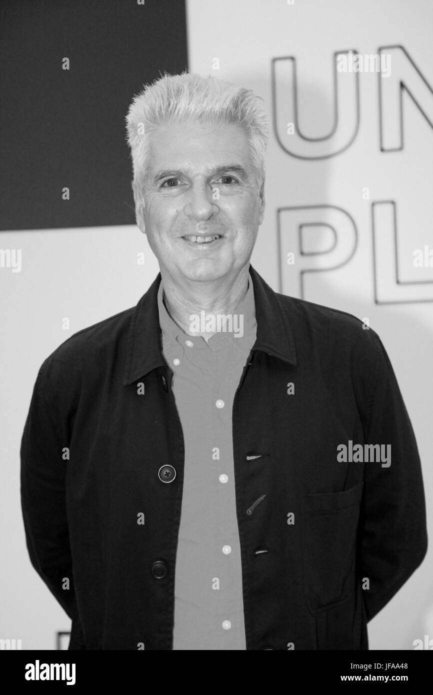 Manchester, 29 juin 2017. Appuyez sur l'affichage de l'exposition ""Manchester emblématiques bandes : Joy Division et New Order feat Jon Savage (photo)& Crédit : Bradley Slater Gerard Noonan/Alamy Live News Banque D'Images
