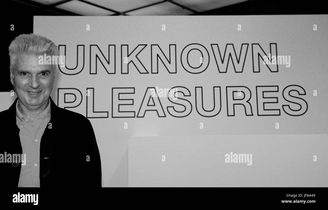 Manchester, 29 juin 2017. Appuyez sur l'affichage de l'exposition ""Manchester emblématiques bandes : Joy Division et New Order feat Jon Savage (ppictured) et Slater Bradley Crédit : Gerard Noonan/Alamy Live News Banque D'Images