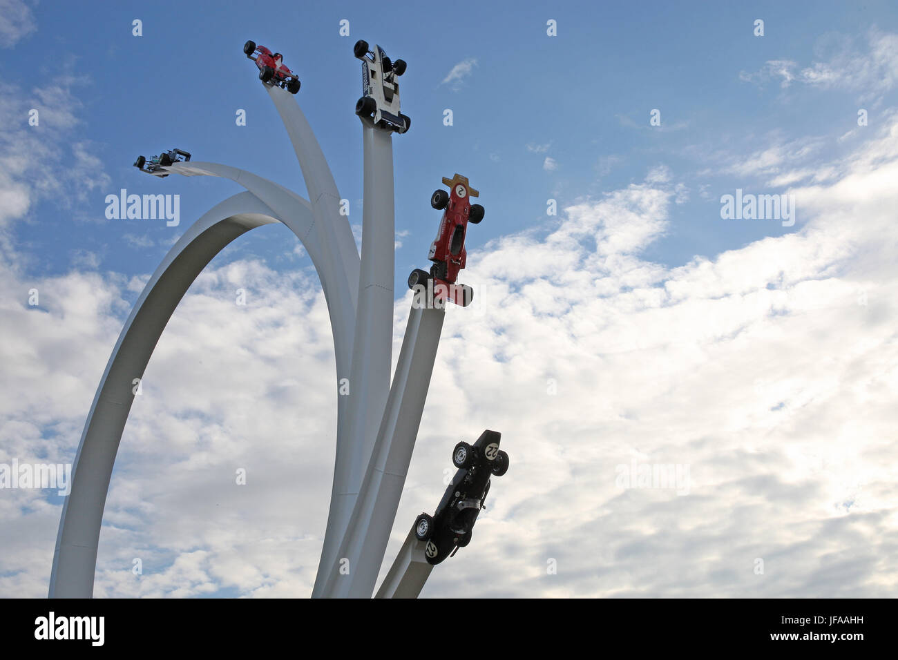 Goodwood, UK. 30 juin 2017, Bernie Ecclestone caractéristique centrale à Goodwood Festival of Speed Crédit : Malcolm Greig/Alamy Live News Banque D'Images