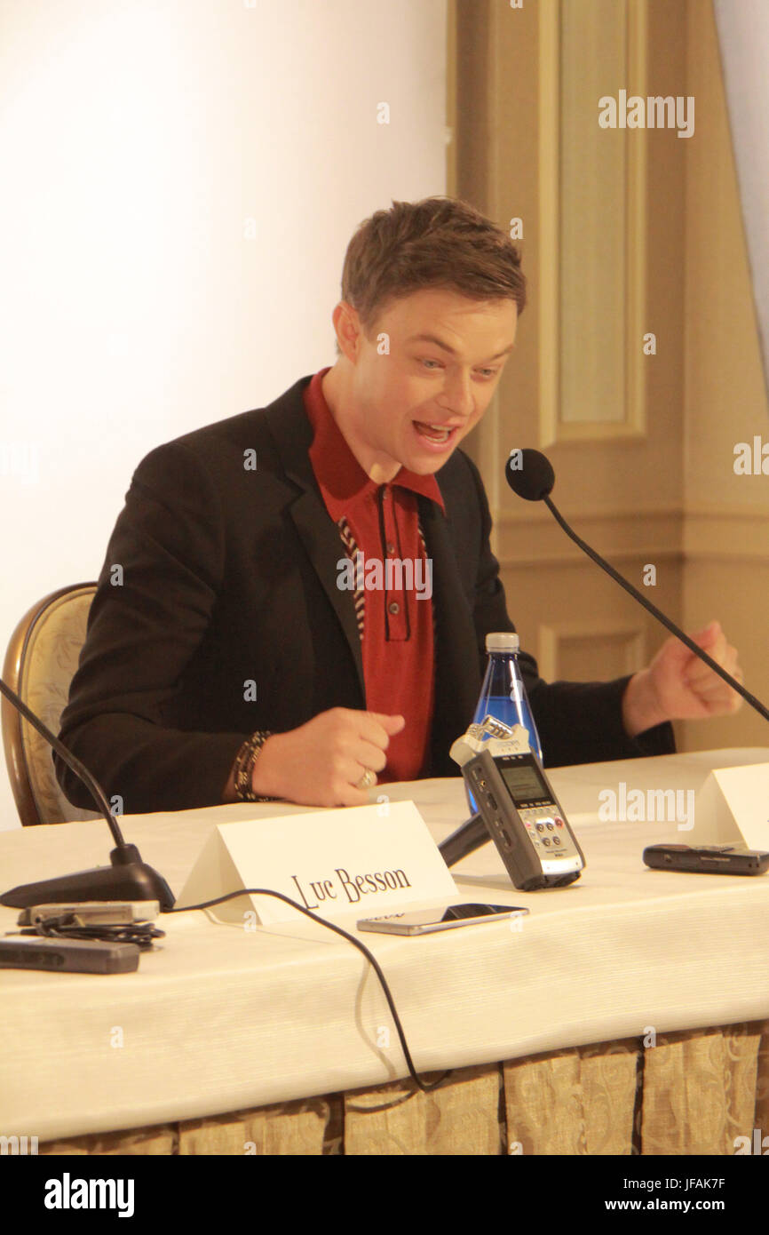 Los Angeles, USA. 30 Juin, 2017. Dane DeHaan 6/30/2017 'La valériane et de la ville d'un millier de planètes' conférence de presse tenue à l'hôtel Four Seasons Beverly Hills à Los Angeles, CA Photo : Cronos/Hollywood News Crédit : Cronos/Alamy Live News Banque D'Images