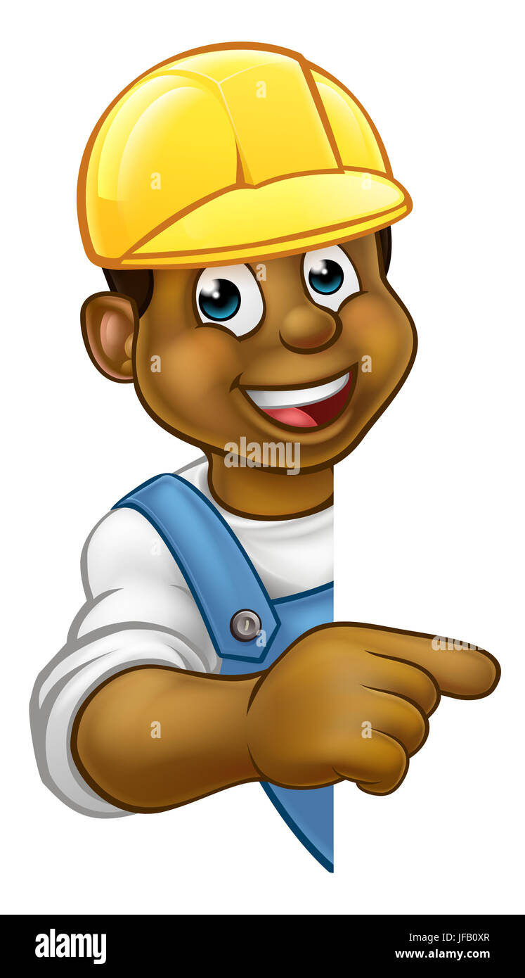 Noir Dessin Anime Bricoleur Constructeur Mecanicien Menuisier Electricien Ou Plombier Character Photo Stock Alamy Noir Dessin Anime Bricoleur Constructeur Mecanicien Menuisier Electricien Ou Plombier Character Photo Stock Alamy