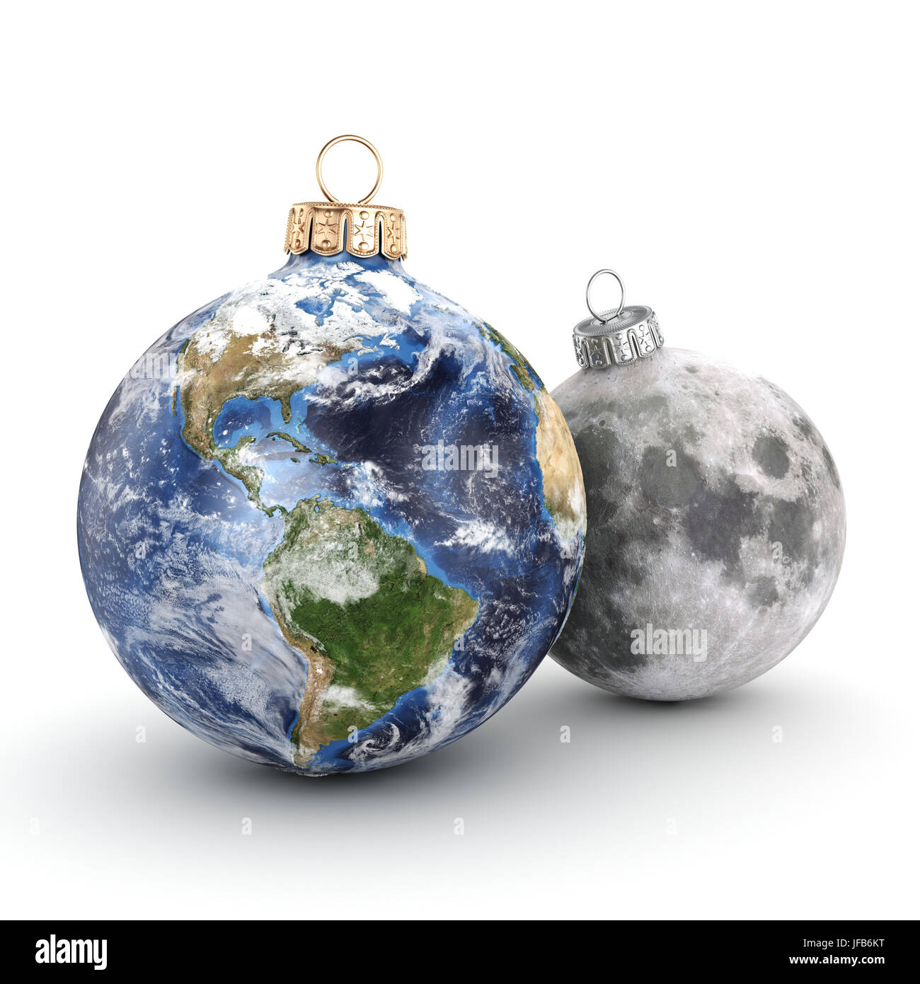 Noël Nouveau années jouet Balle planète Terre, coloré guirlandes.  enregistrer le monde concept. ai généré. 26414181 Photo de stock chez  Vecteezy