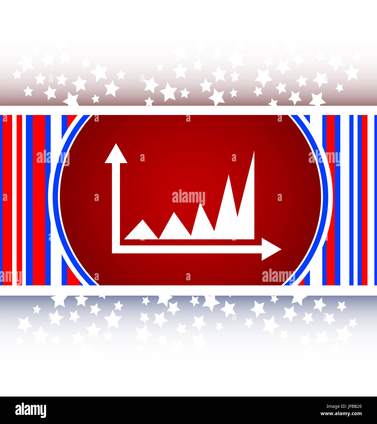 Icône Diagramme Bouton web, concept d'entreprise Banque D'Images