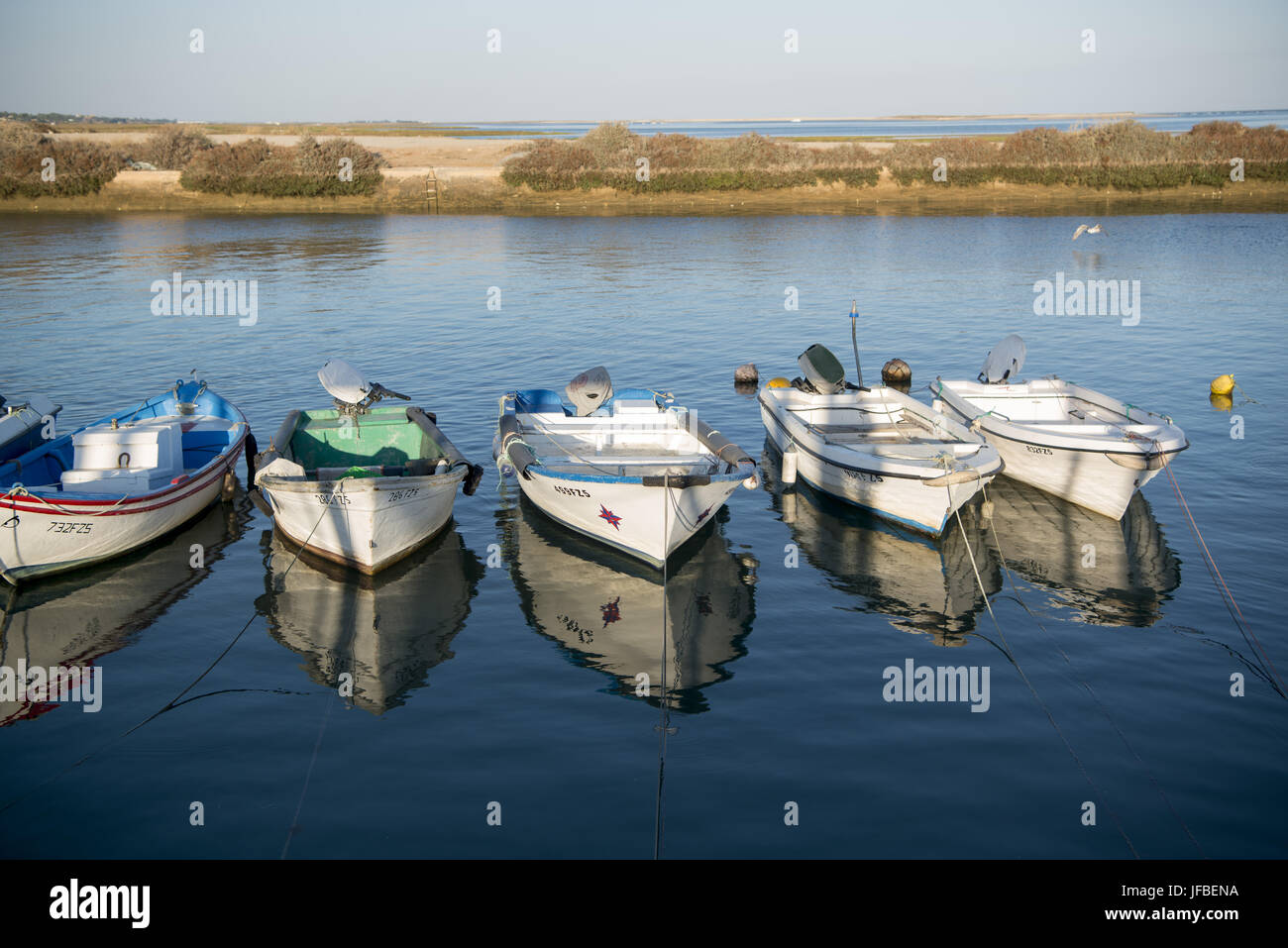 EUROPE PORTUGAL ALGARVE PAYSAGE FUSETA Banque D'Images