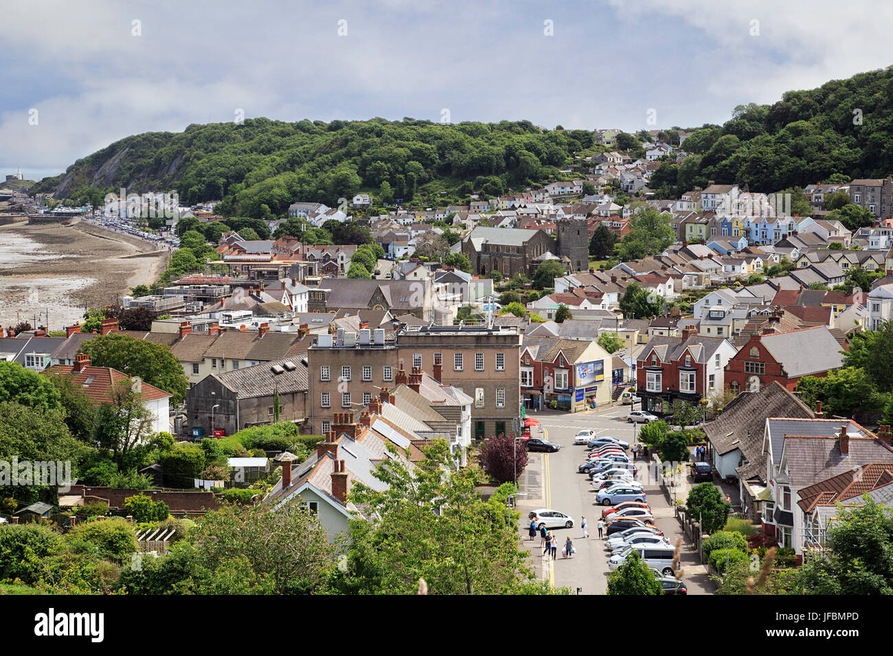 Oystermouth Banque D'Images