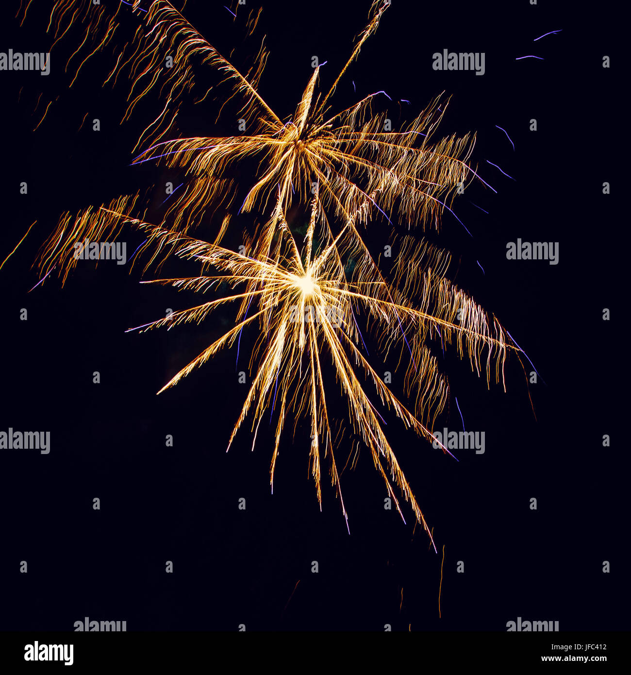 feu d’artifice Banque D'Images