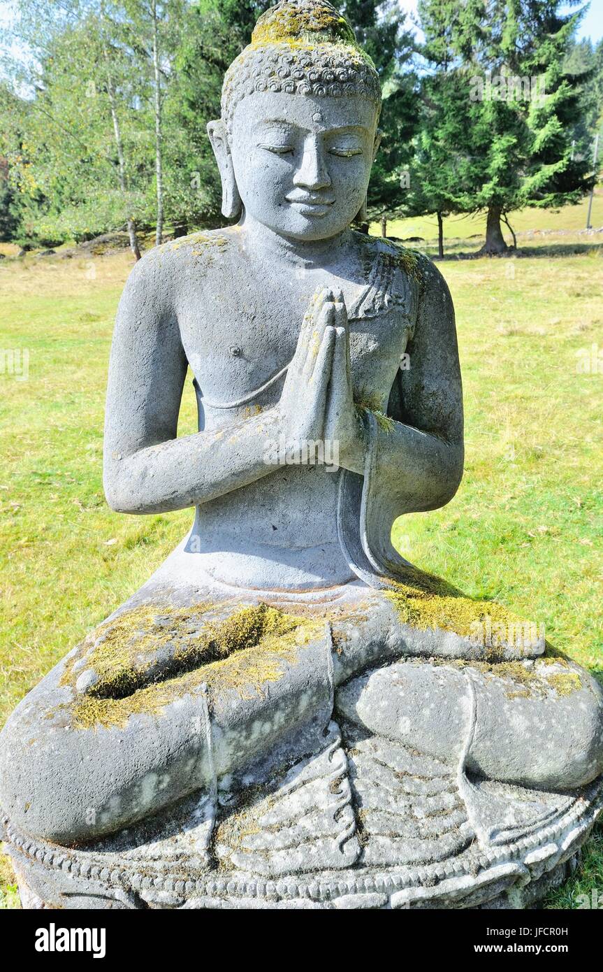Figure de Bouddha Banque D'Images