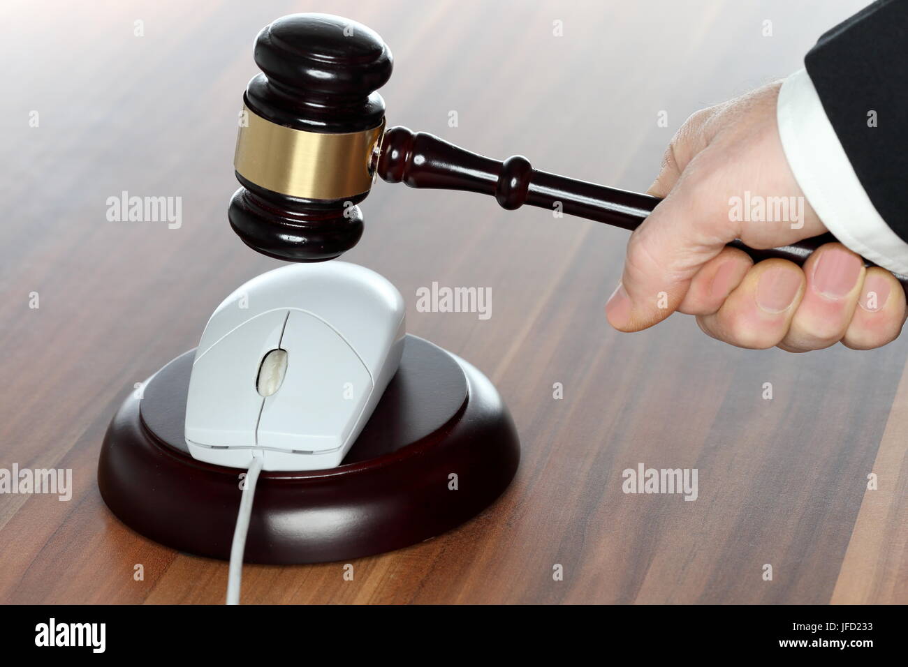 Media symbole de droite Banque D'Images