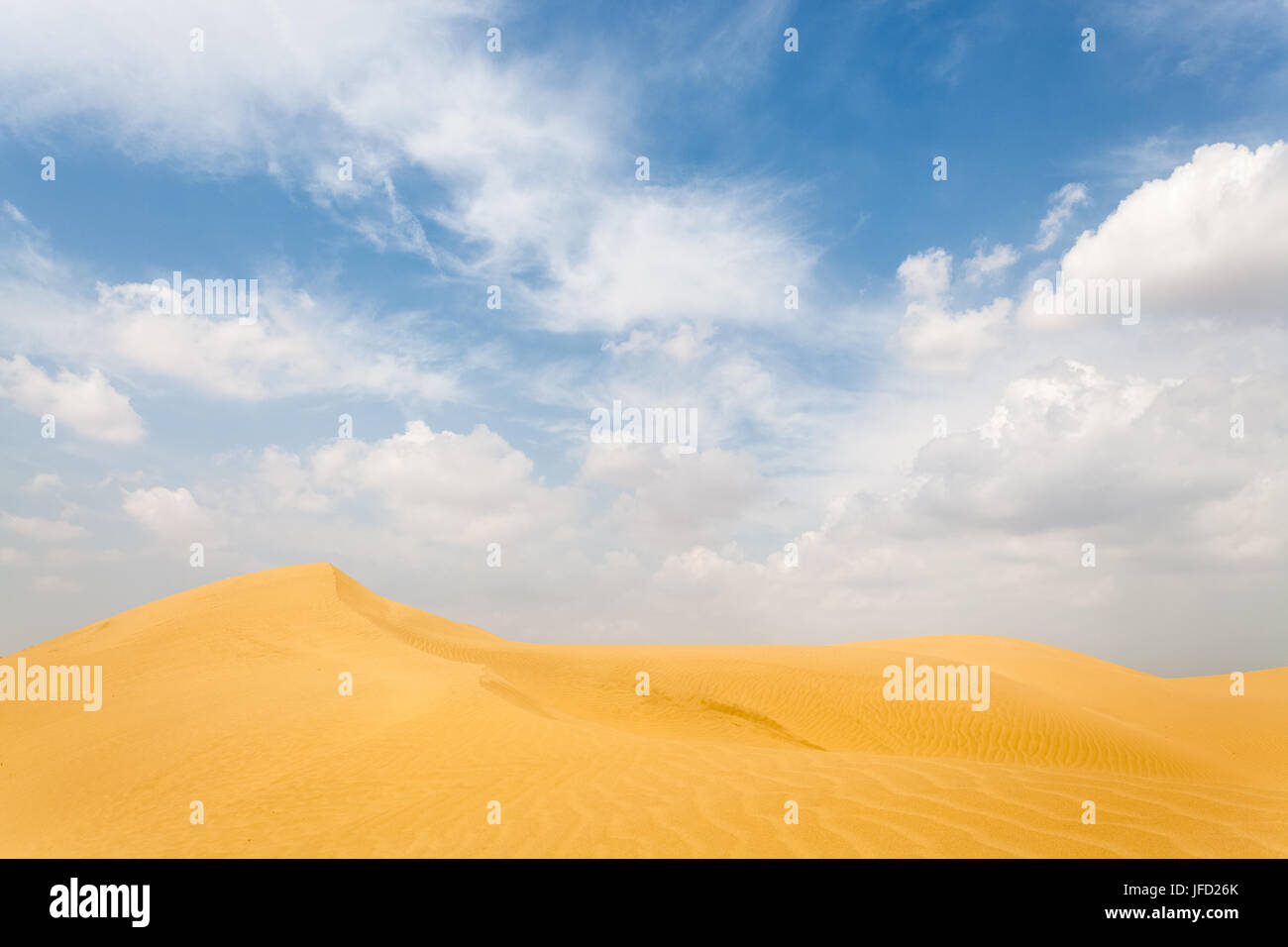 Désert de dunes Contexte Banque D'Images