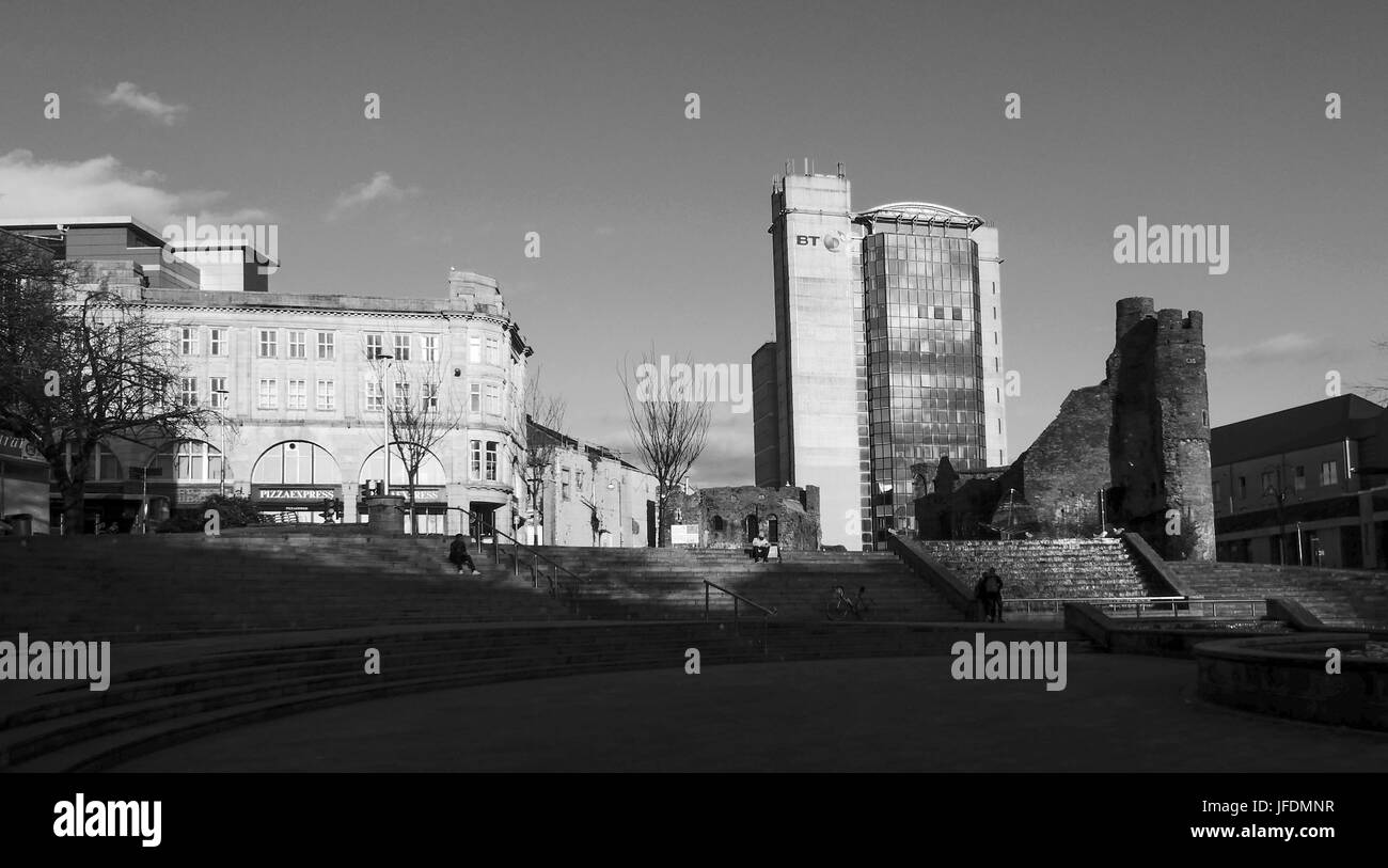 Swansea City Banque D'Images