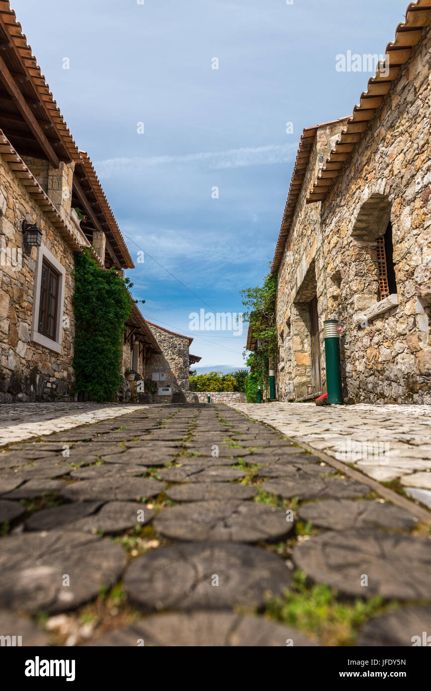 Pia do Urso village, Fatima, Portugal Banque D'Images