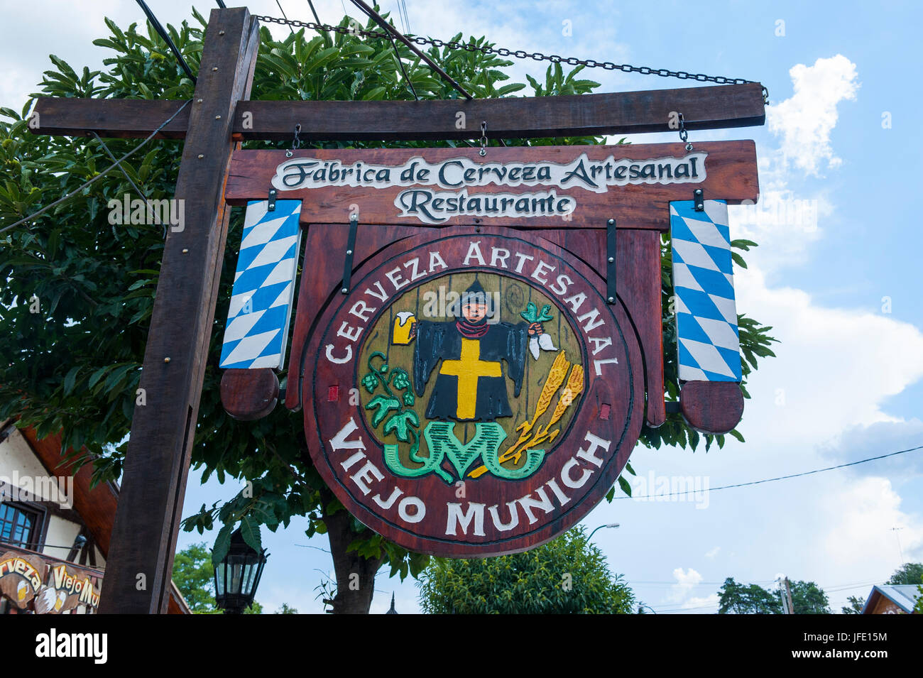 Patrimoine mondial en allemand près de Villa General Belgrano Cordoba, Argentine, Amérique du Sud Banque D'Images