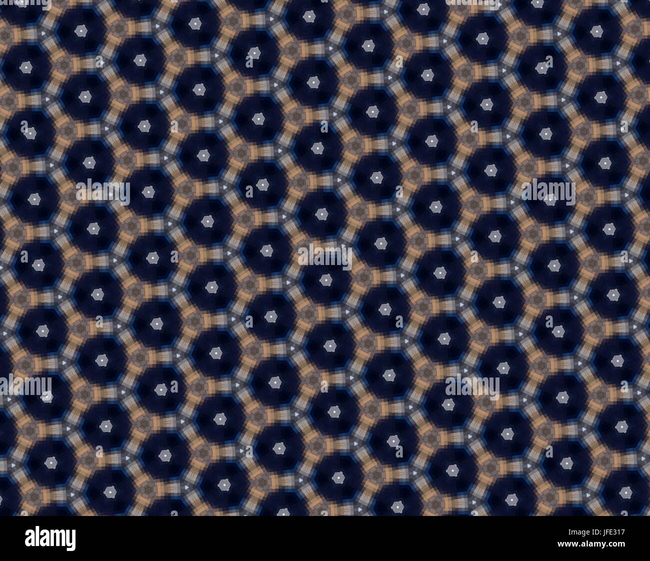 Résumé motif nid d Banque D'Images