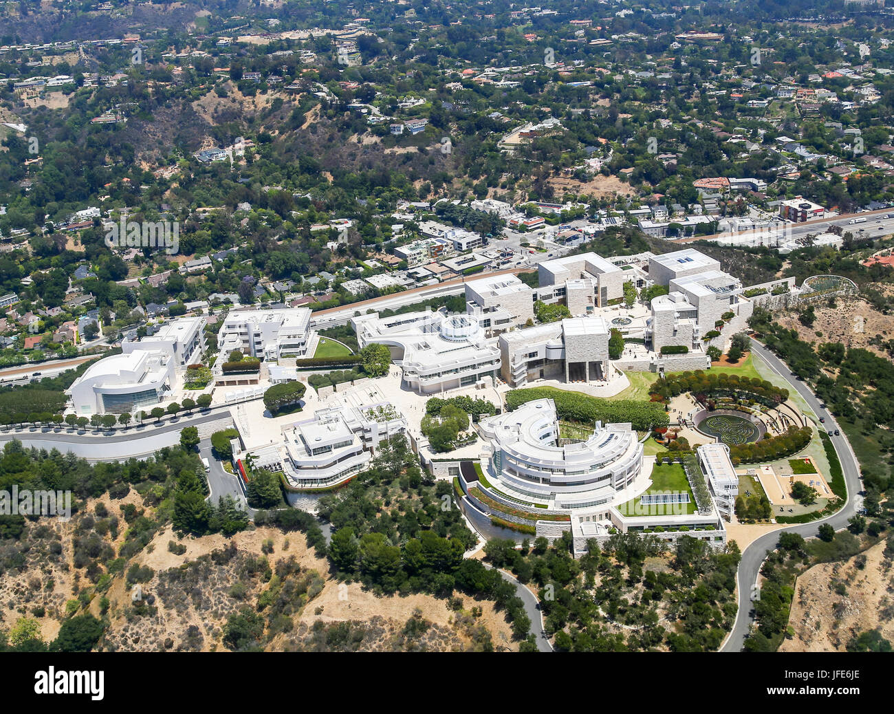 Le Getty Center Banque D'Images