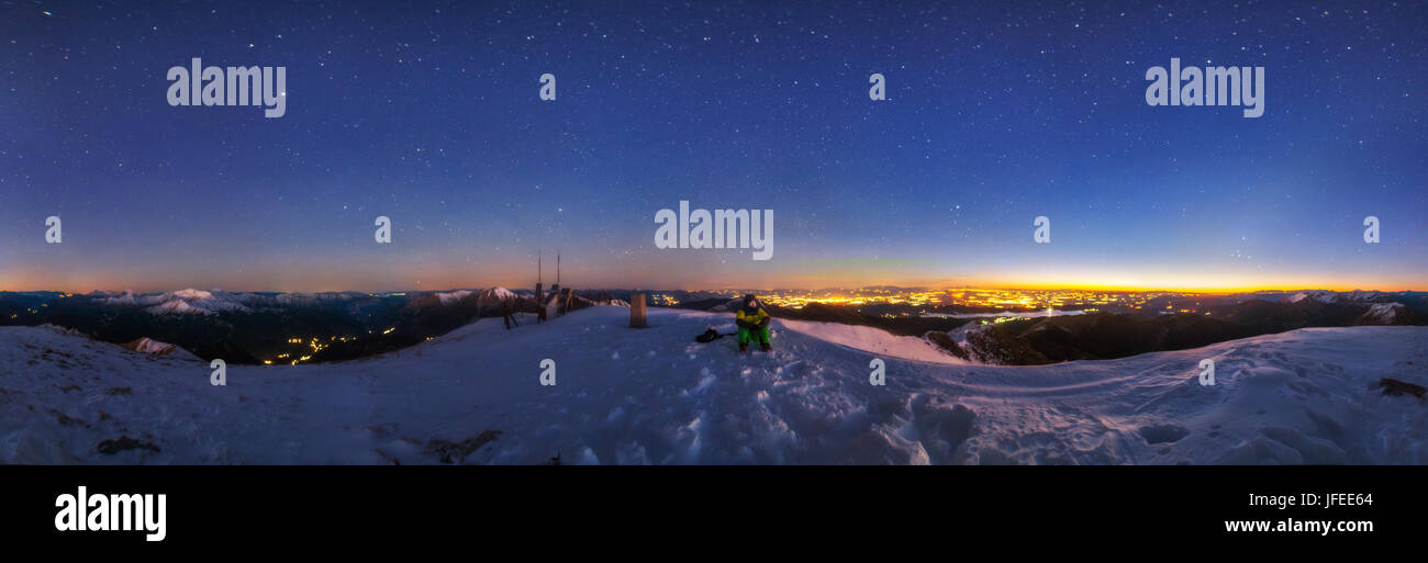 Entre deux mondes Banque D'Images