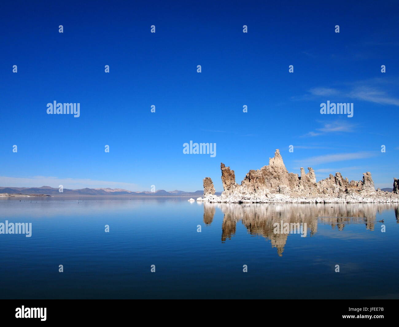 Lee Vining, Tufas Banque D'Images