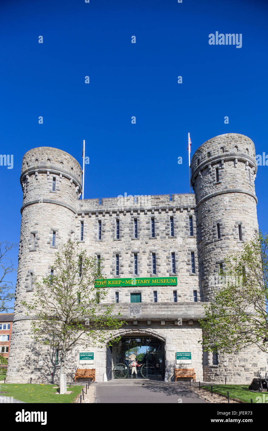 L'Angleterre, dans le Dorset, Dorchester, le Musée militaire de garder Banque D'Images