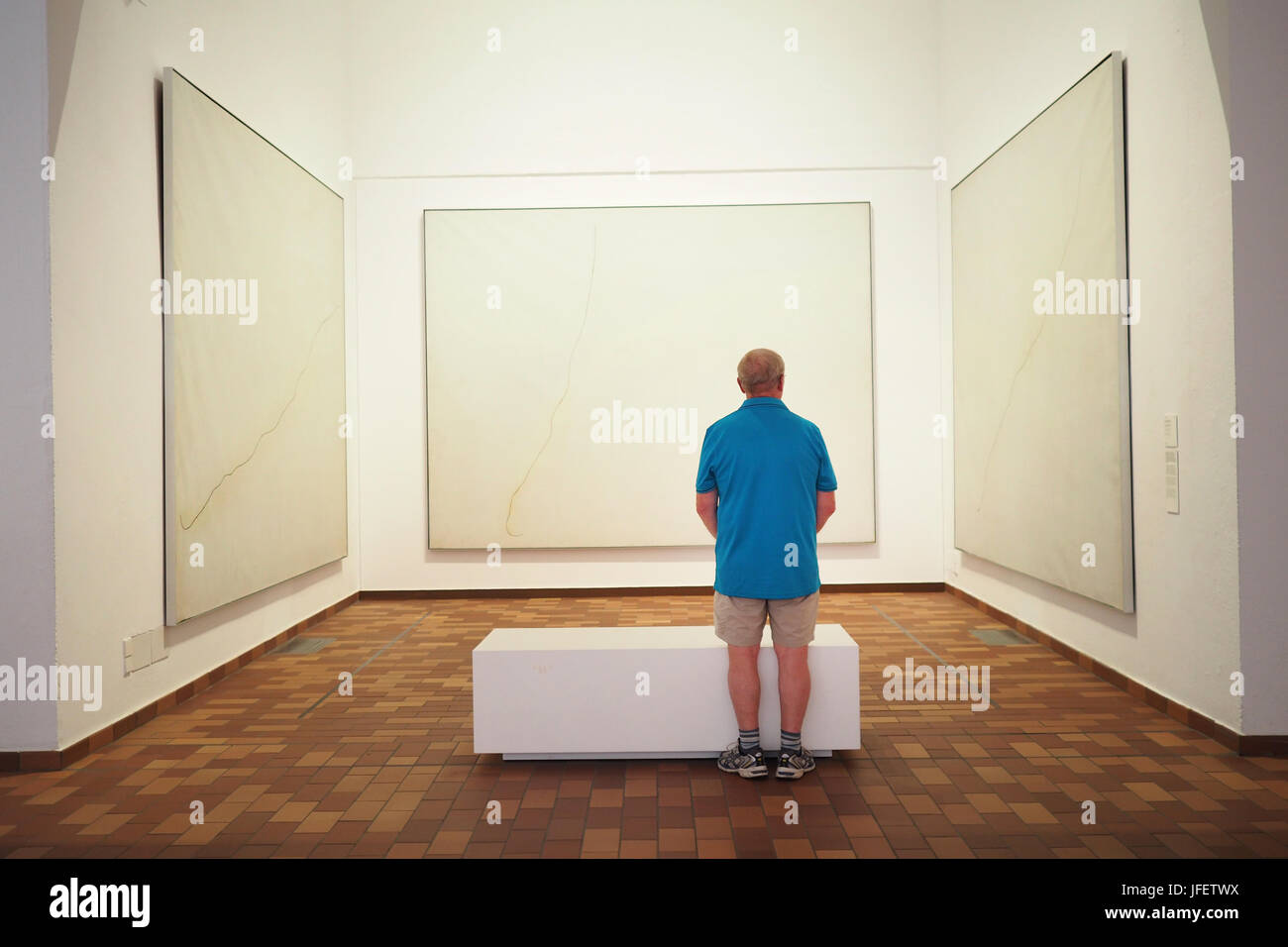 Fundacio Joan Miro, Barcelone, Espagne Banque D'Images