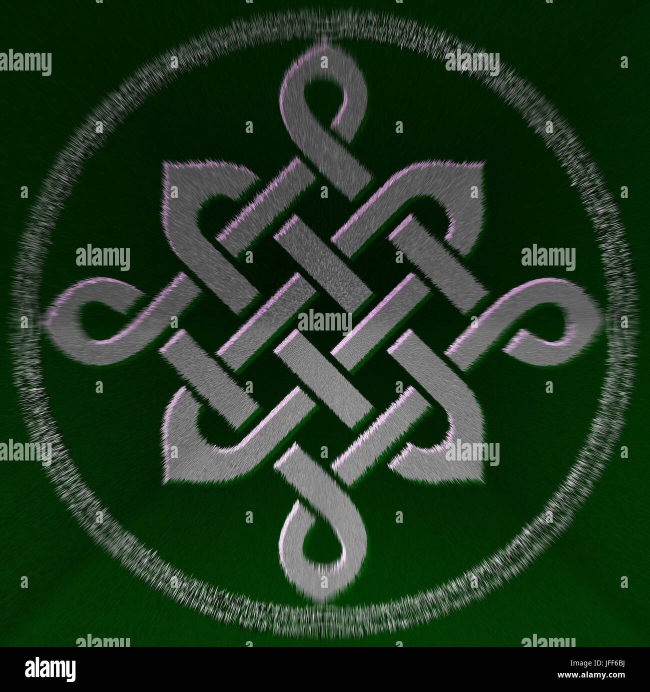 Symbole celtic knot Banque D'Images