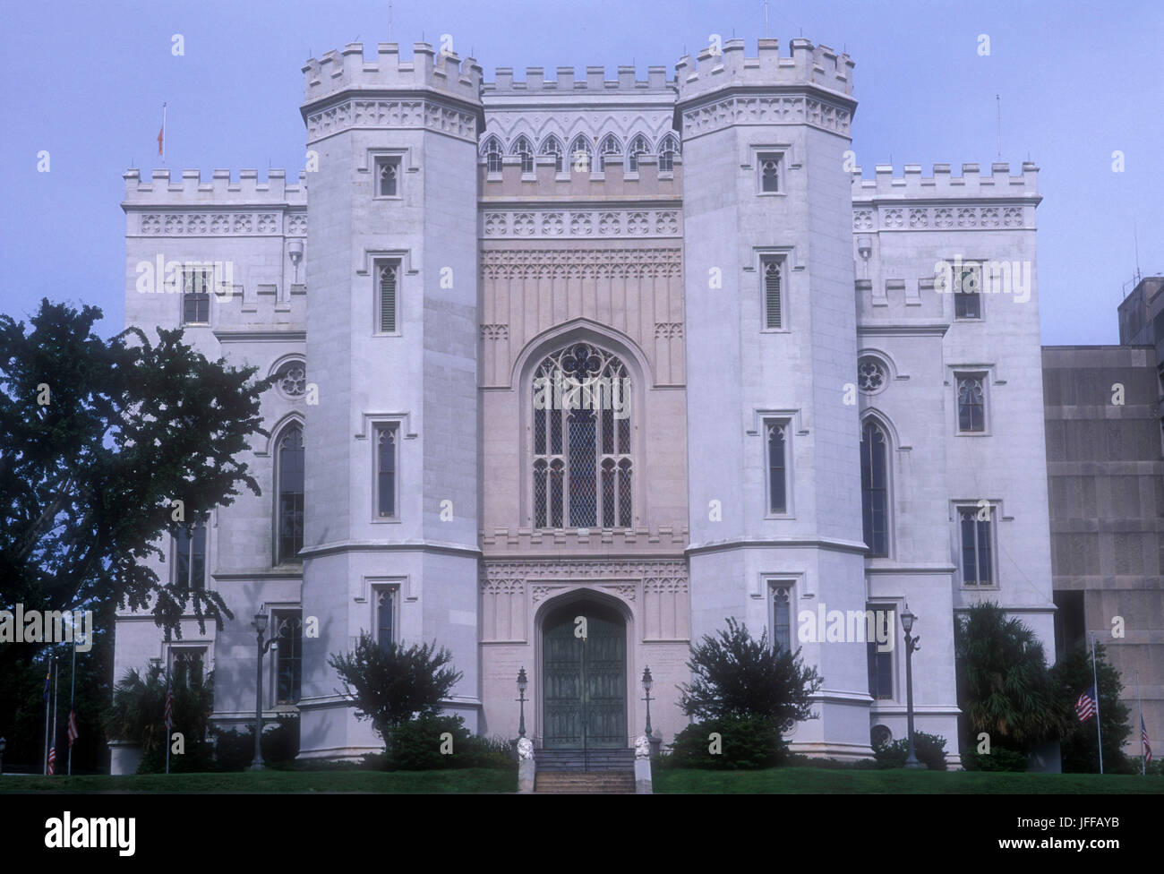 Old State Capitol, Baton Rouge, Louisiane Banque D'Images