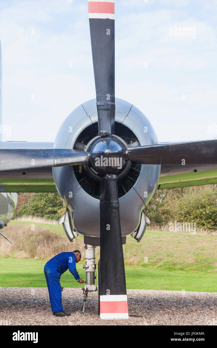 L'Angleterre, Shropshire, Royal Airforce Museum Cosford, Lockheed Neptune WWII avion américain Banque D'Images