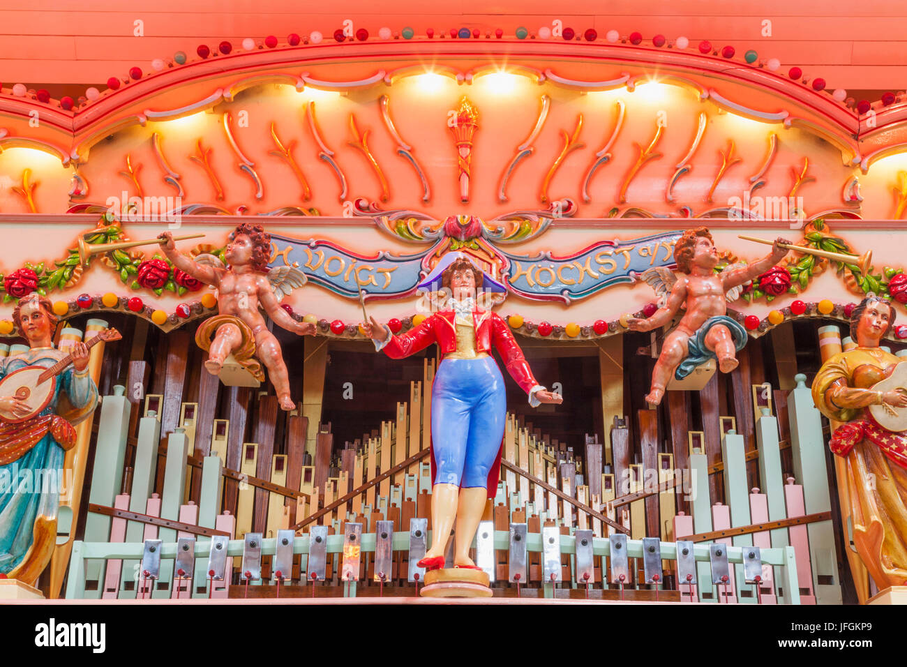 L'Angleterre, dans le Yorkshire, Fiely, la Collection Vintage de Scarborough Fair, Orgue Banque D'Images