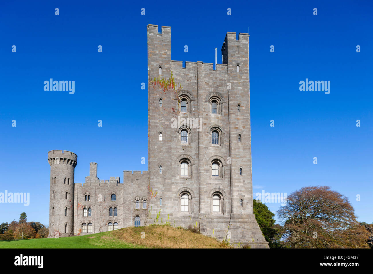 Pays de Galles, Bangor, château de Penrhyn Banque D'Images