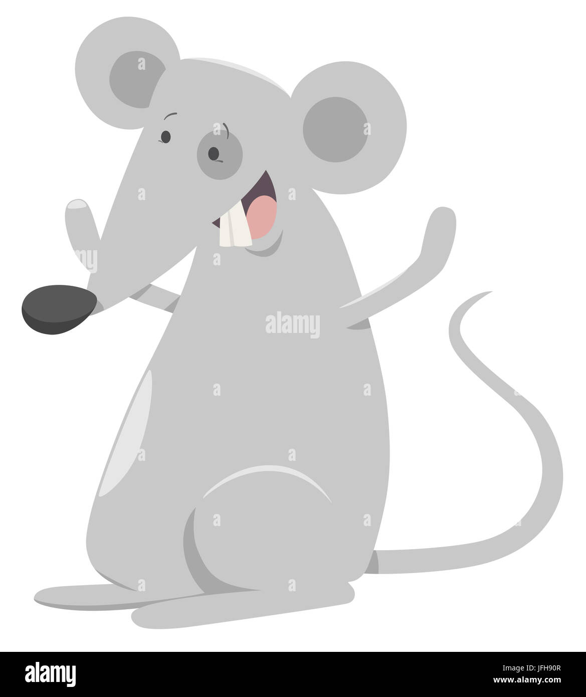 Souris cartoon personnage animal Banque D'Images