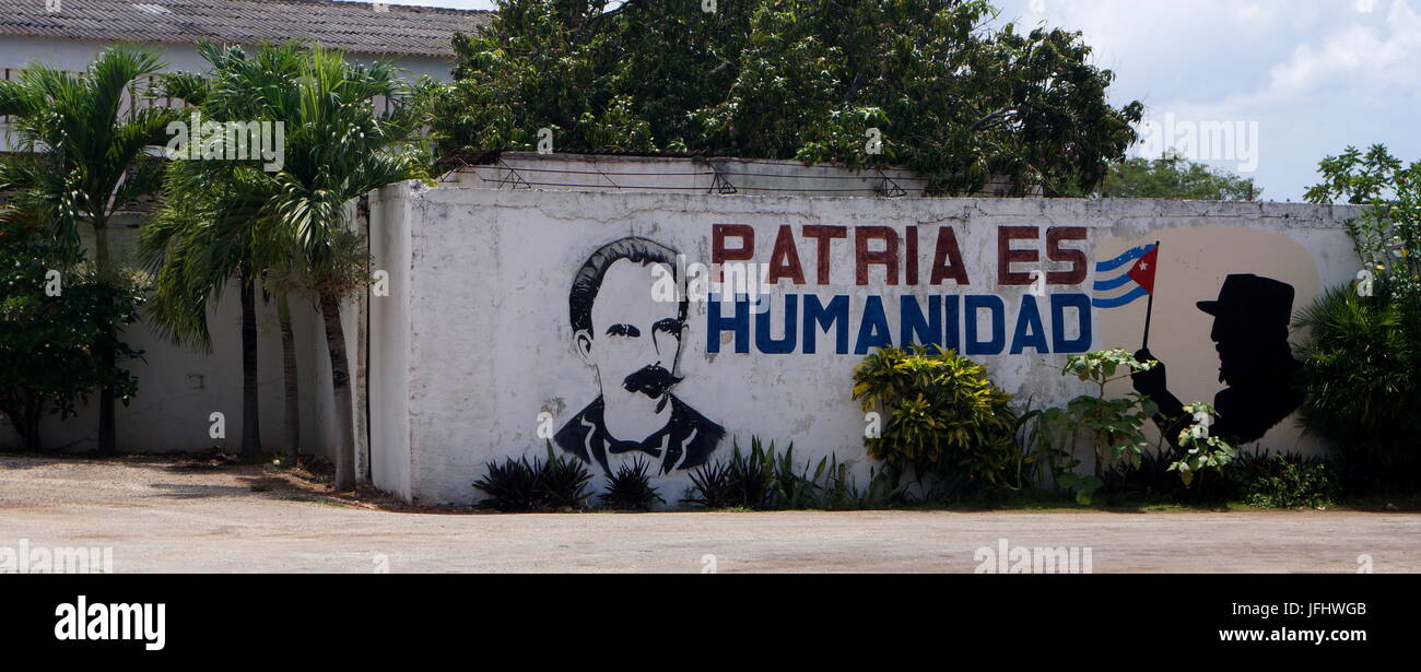 Héros National de Cuba, Jose Marti Banque D'Images