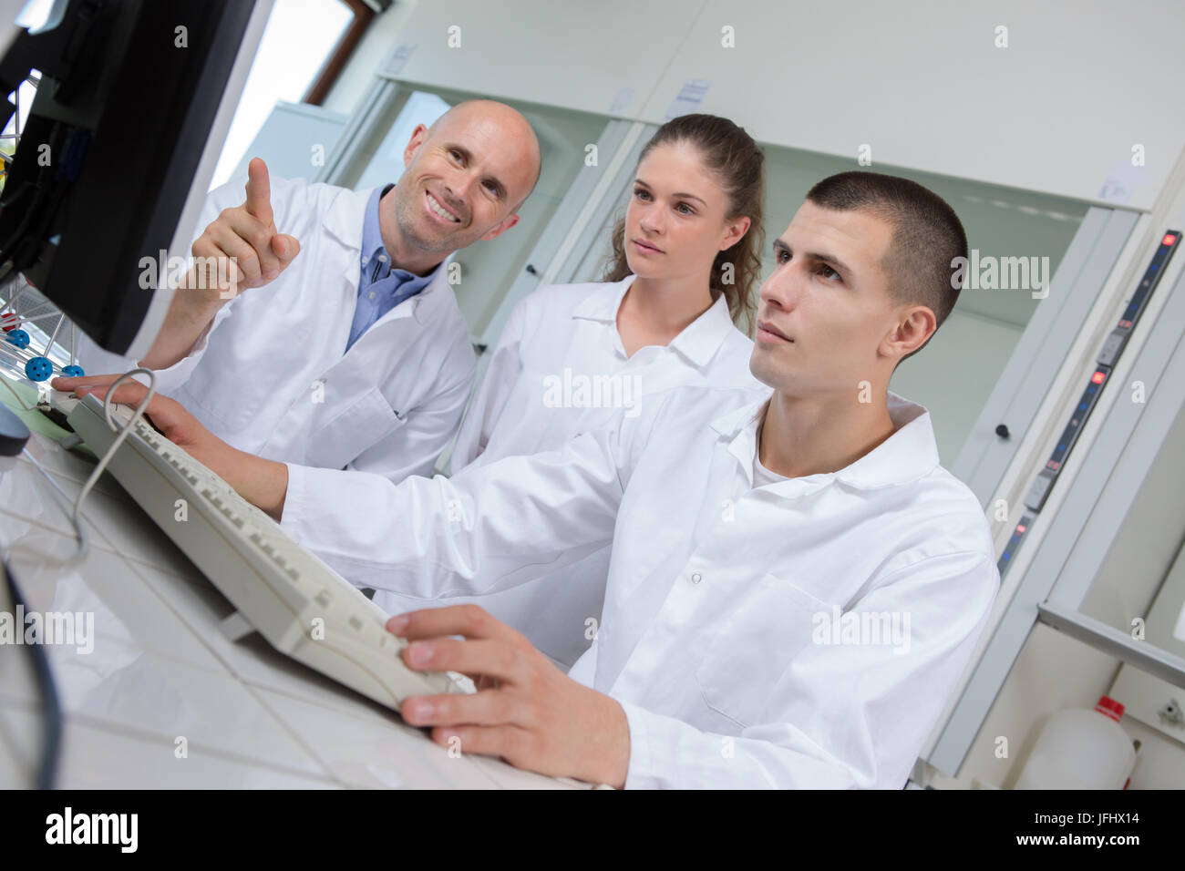 Les ingénieurs de la santé Banque D'Images