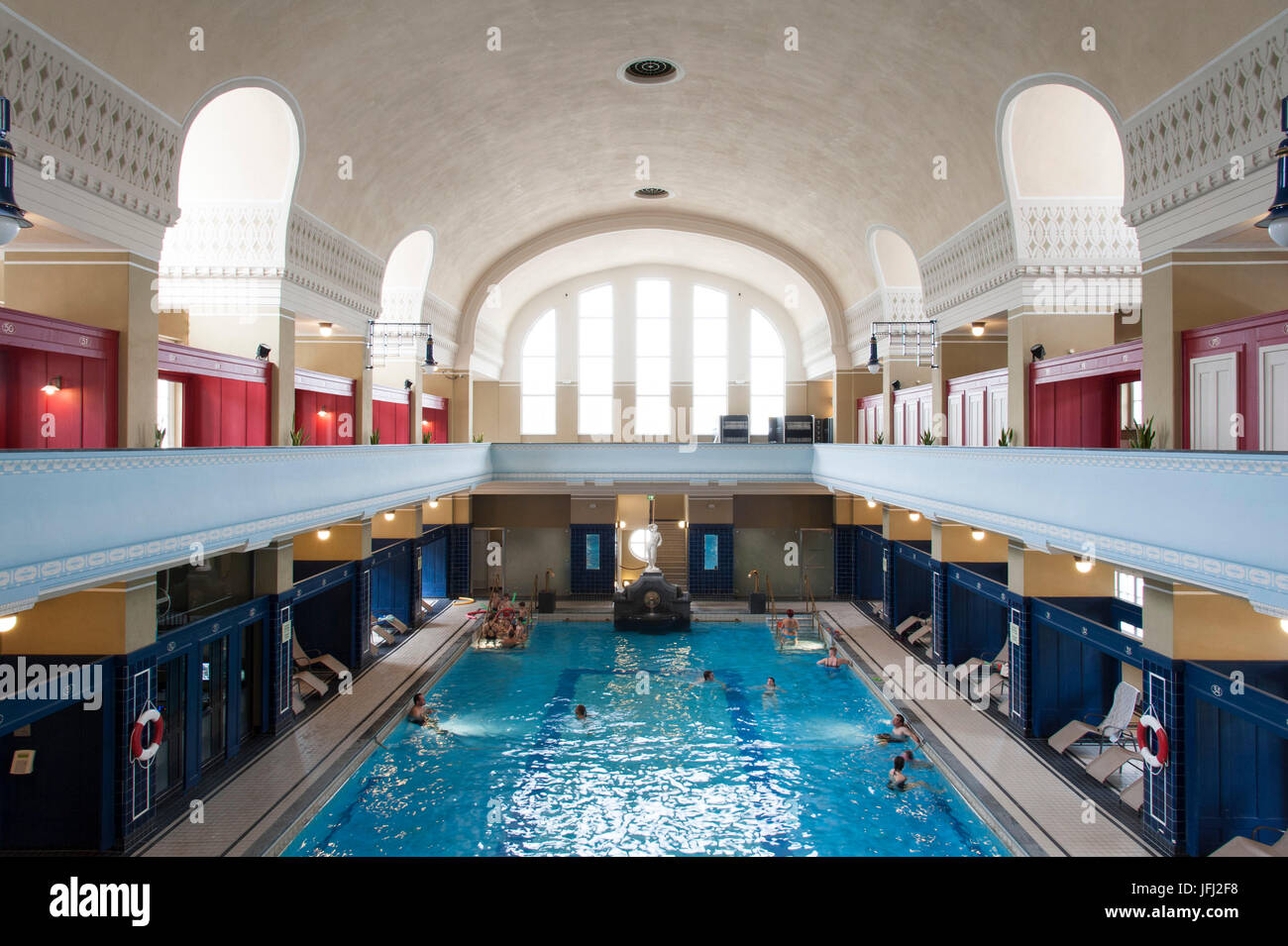 Lart Nouveau Jugendstil Baignoire Darmstadt Piscine Intérieure