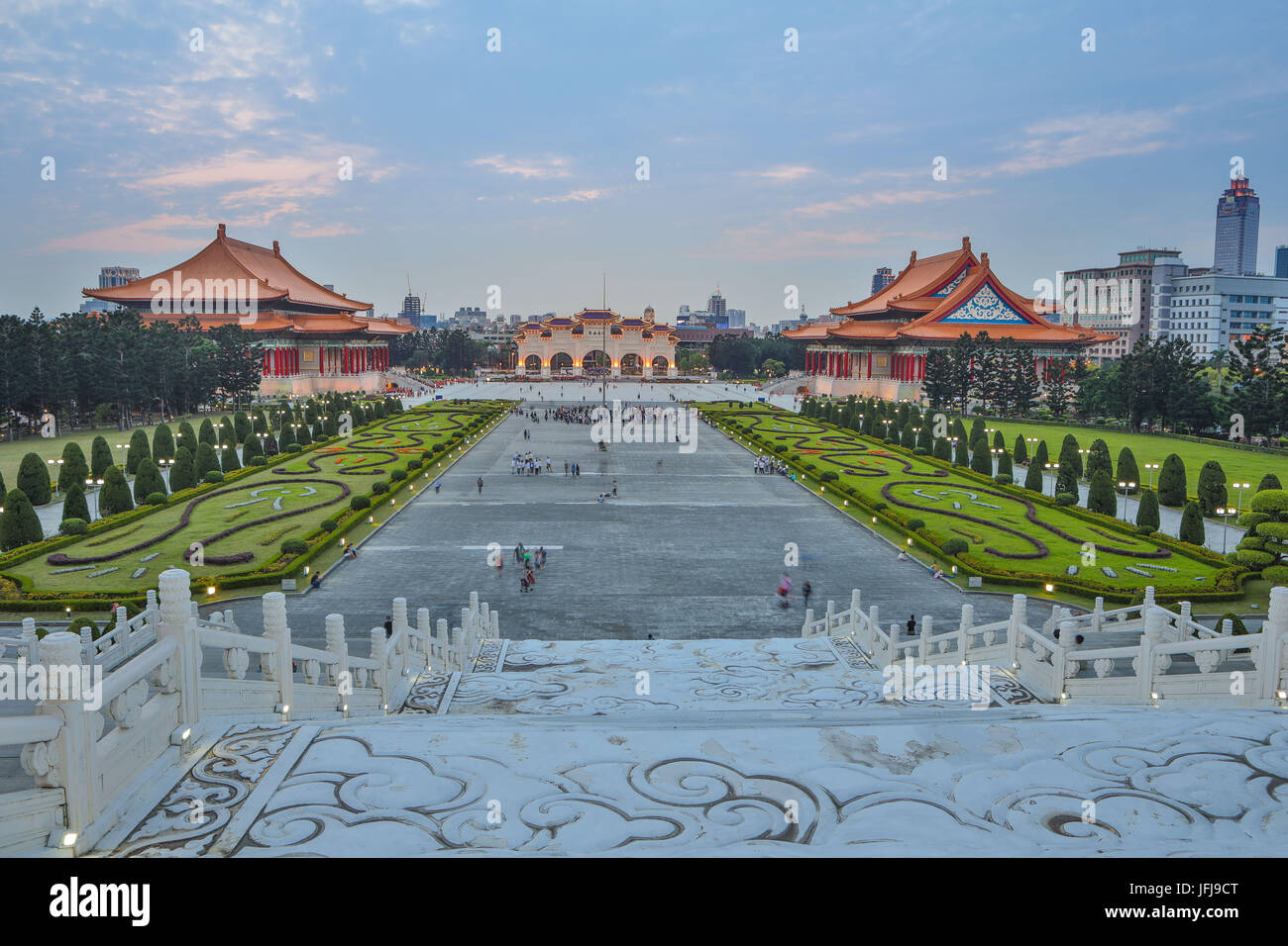Taiwan, Taipei, Place de la Liberté Banque D'Images