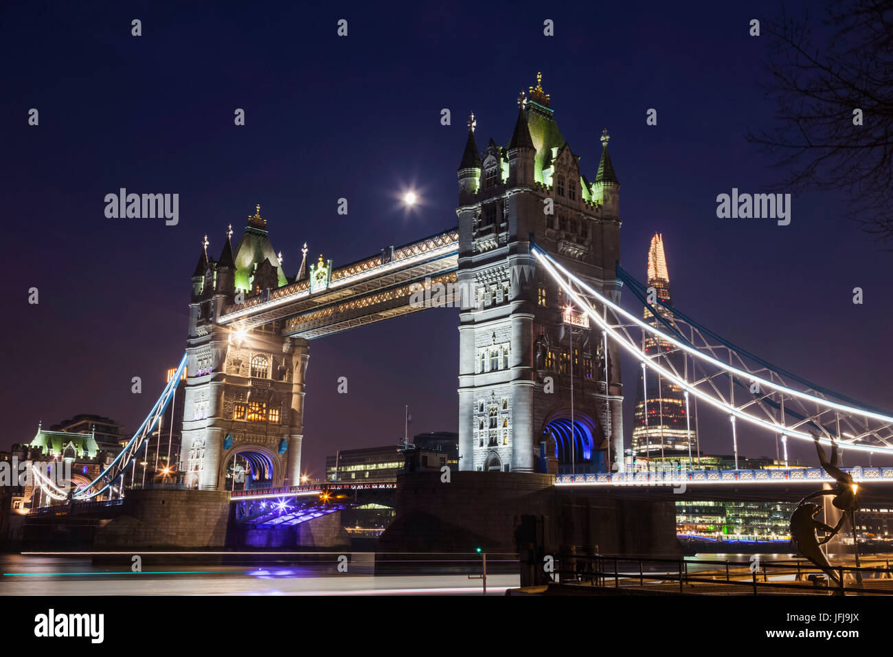 L'Angleterre, Londres, Tower Bridge Banque D'Images