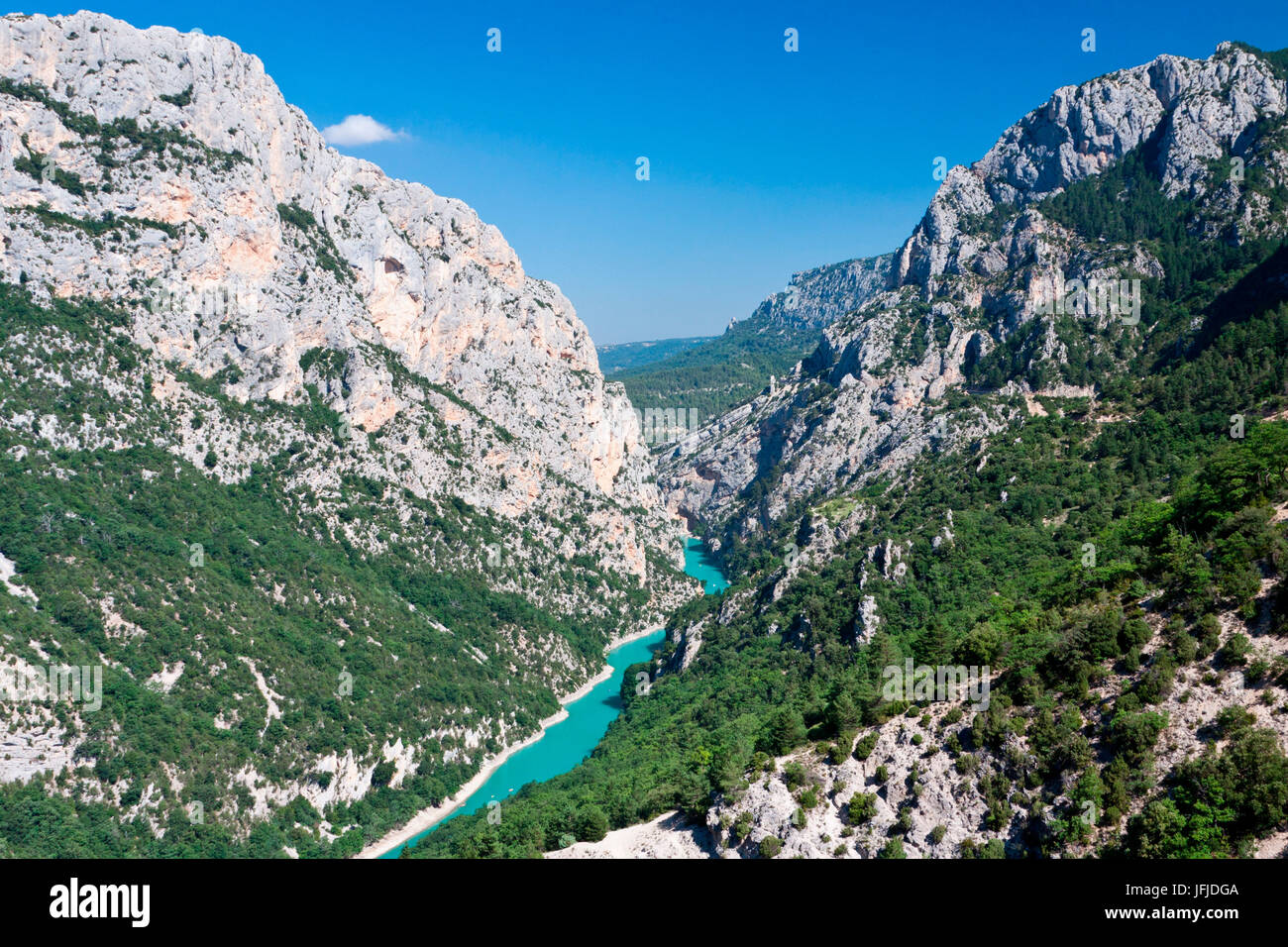 Canyon du Verdon, Provence, France Banque D'Images