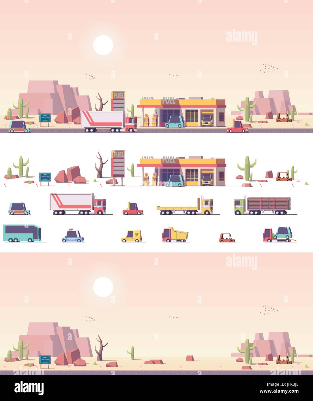 Vector poly faible isométrique station de charge Illustration de Vecteur