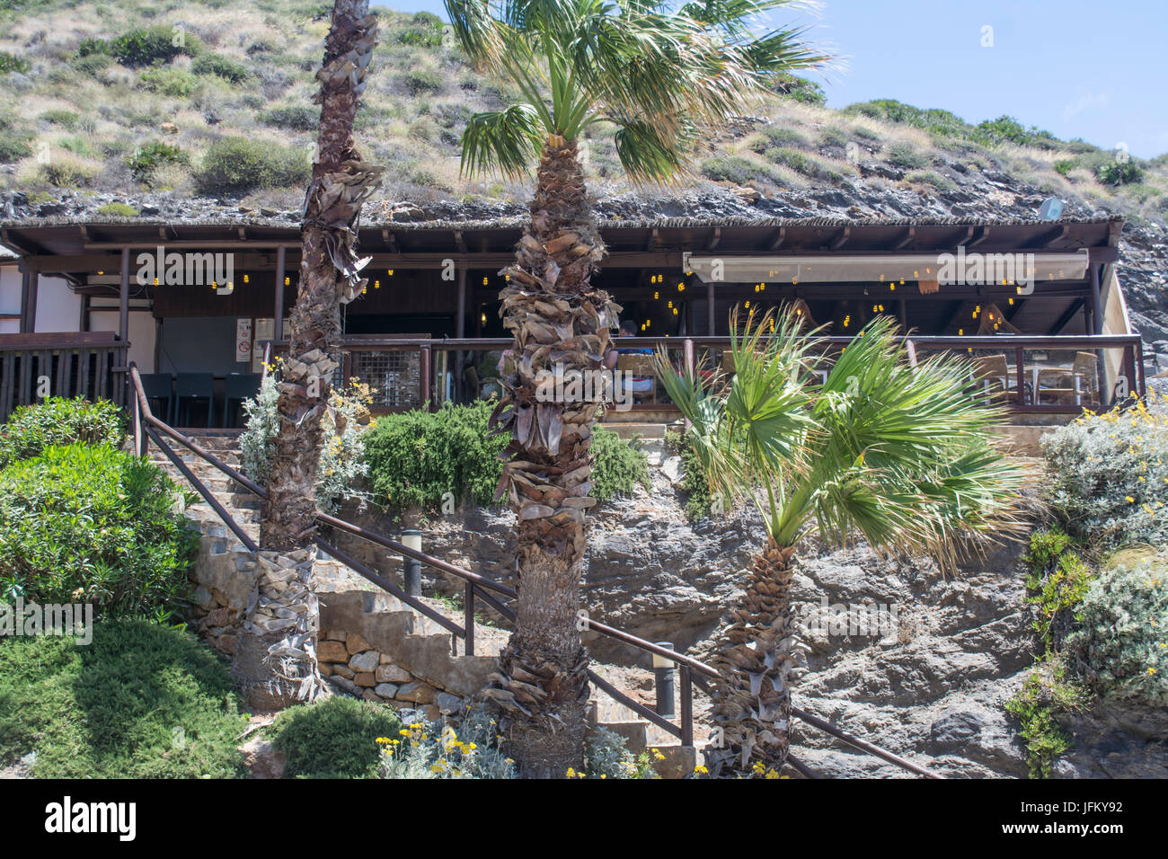 Restaurant La Cala à La Manga Club de Murcie en Espagne Banque D'Images