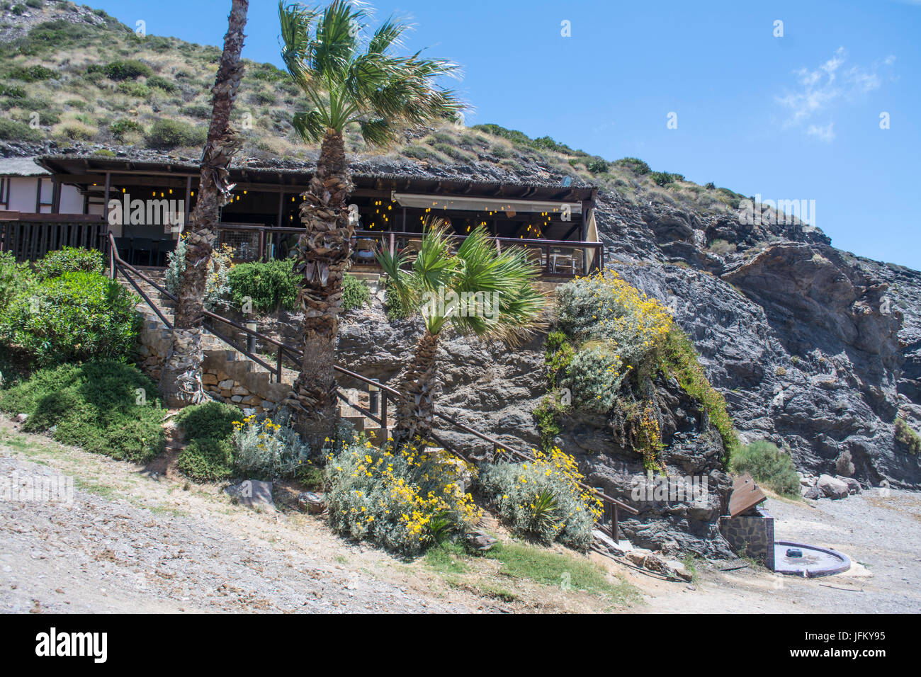 Restaurant La Cala à La Manga Club de Murcie en Espagne Banque D'Images