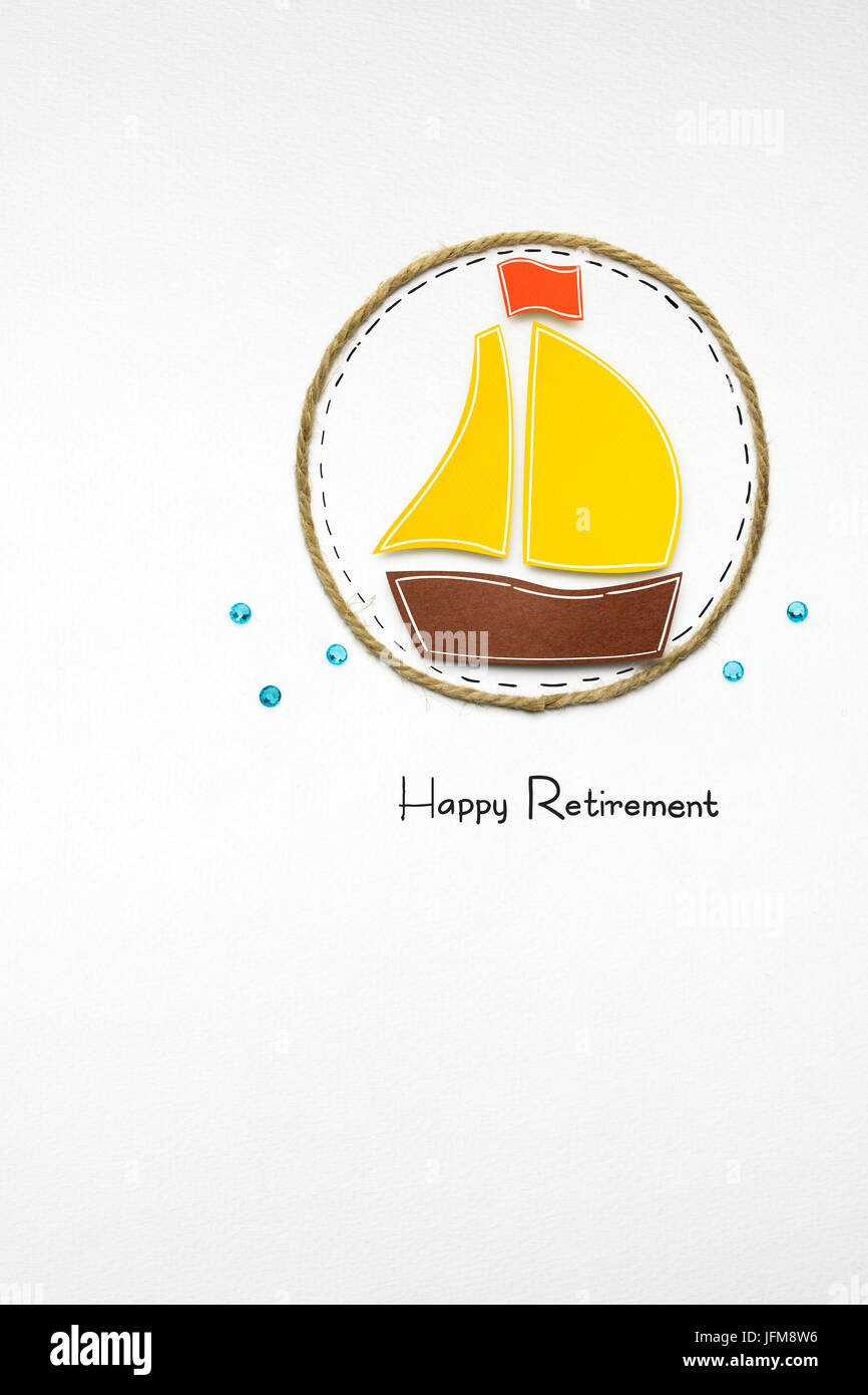 Heureuse retraite. Banque D'Images