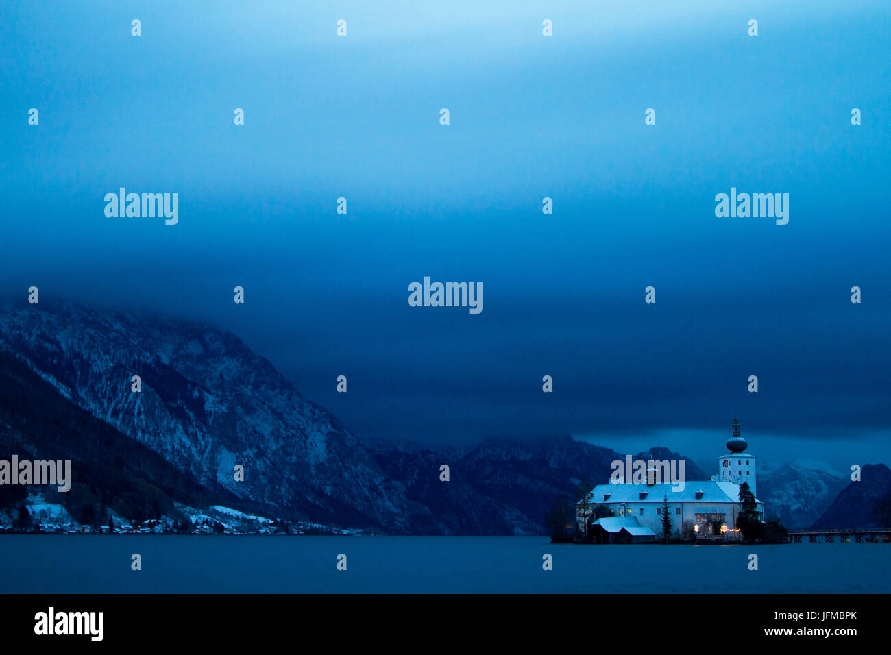 Traunsee, Autriche, Traunsee est l'un des magnifiques lacs qui composent la province de Salzbourg, Banque D'Images Traunsee, Autriche, Traunsee est l'un des magnifiques lacs qui composent la province de Salzbourg, Banque D'Images